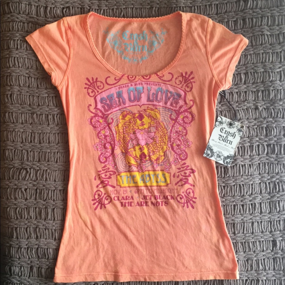 Crash & Burn Tee
